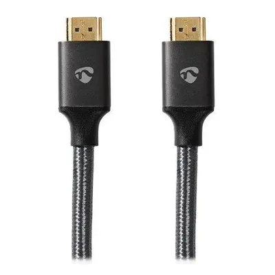 NEDIS PROFIGOLD Ultra High Speed HDMI kabel/ konektor HDMI - konektor HDMI/ 8K/ bavlna/ antracit