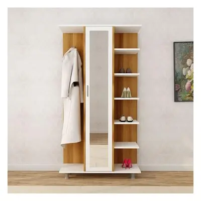 Hanah Home Hall Stand Ceviz - L1306 OakWhite