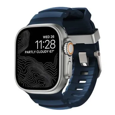 Řemínek Nomad Rocky Point Band pro Apple Watch 46/49 mm - Atlantik