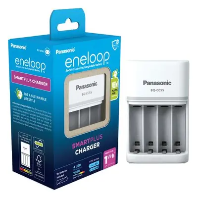 Panasonic BQ-CC55 Smart Quick Charger BQ-CC55E