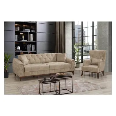 Atelier del Sofa Sofa-Bed Set Marta-TKM04-Cream