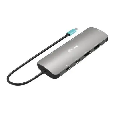 i-tec dokovací stanice USB-C Metal Nano/ 2x HDMI/ 2x USB 3.2/ 2x USB 2.0/ USB-C/ PD100W + univer