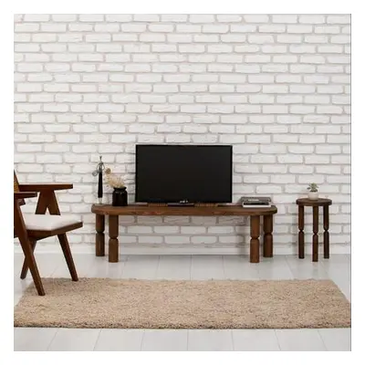 Hanah Home TV Stand Ida - Walnut