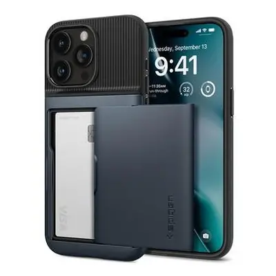 Spigen Slim Armor CS kryt iPhone 15 Pro Max modrý