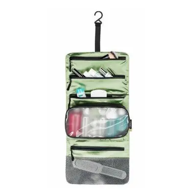 Cocoon toaletní taška Hanging Toiletry Kit Silk light green, Zelená