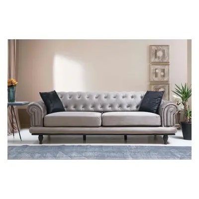 Atelier del Sofa 3-Seat Sofa-Bed Polyanna - Grey