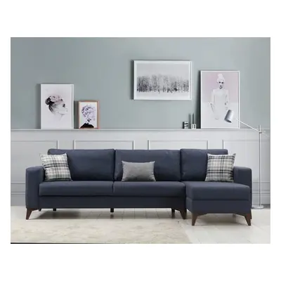 Atelier del Sofa Corner Sofa-Bed Kristal 3+Corner - Anthracite