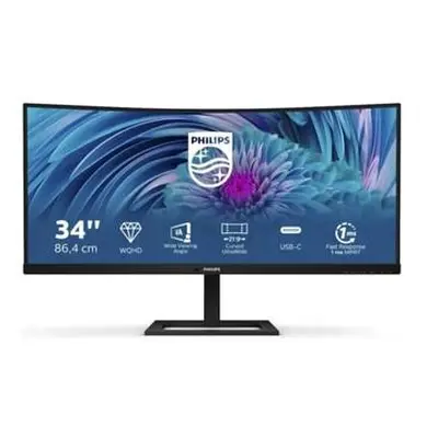 Philips 346E2CUAE USB-C zakřivený monitor 34", 346E2CUAE/00