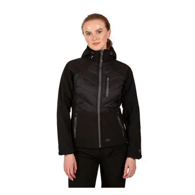 Trespass Dámská softshellová bunda Elvira black XL, Černá