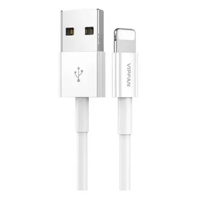 Kabel USB-Lightning VFAN X03, 3A, 1m (bílý)