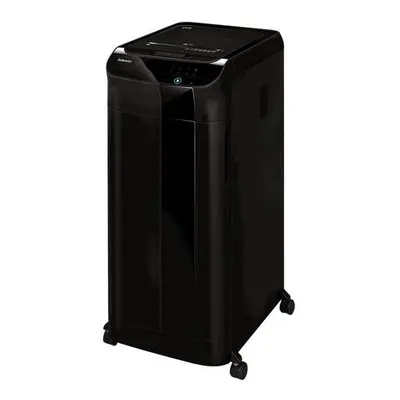 FELLOWES skartovač AutoMax 550 C/ křížový řez 4x38 mm/ objem koše 83 l/ certifikát NBÚ/ stupeň u