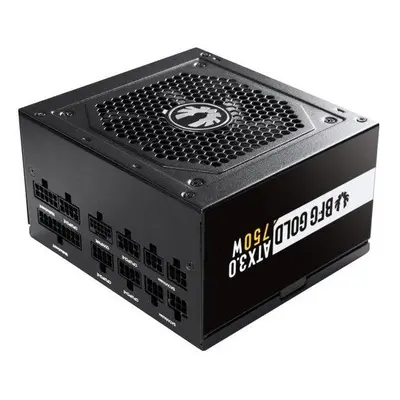 BitFenix zdroj BFG Gold / ATX3.0 / 750W / 120mm fan / 80 Plus Gold / active PFC / modulární, BP