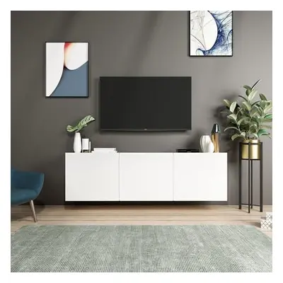 Hanah Home TV Stand White