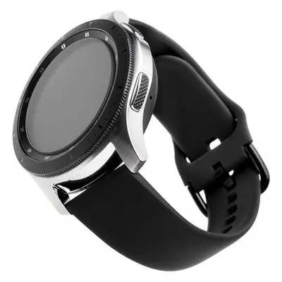 Silikonový řemínek FIXED Silicone Strap s Quick Release 22mm pro smartwatch, černý