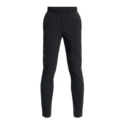 Under Armour Chlapecké tepláky Unstoppable Tapered Pants black YL, Černá, 150 - 160