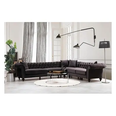 Atelier del Sofa Corner Sofa Bogart Corner Right 3R-C-L2 Brown