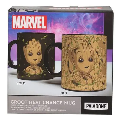 Paladone Hrnek Marvel Groot měnící se 300 ml