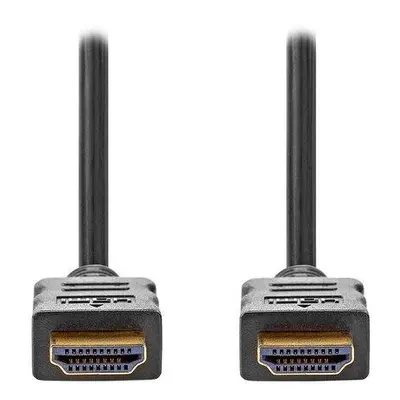 NEDIS Premium High Speed HDMI 2.0 kabel s ethernetem/ 4K@60Hz/ zlacené konektory HDMI-HDMI/ čern