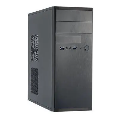 CHIEFTEC skříň Elox Series HQ-01B-OP, Miditower, USB 3.0, Black, bez zdroje, HQ-01B-OP