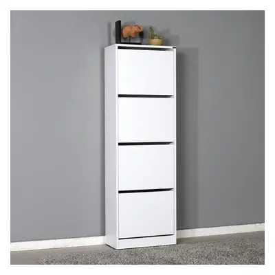 Hanah Home Shoe Cabinet SHC-340-BB-1 White