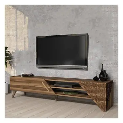 Hanah Home TV Unit Beril 2 - Walnut