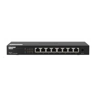 QNAP switch QSW-1108-8T (8x2,5GbE, 18W, DC), QSW-1108-8T