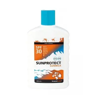 TravelSafe opalovací mléko Sunprotect SPF30 200 ml