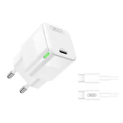 Nástěnná nabíječka XO CE06, 30W, USB-C, s kabelem UBS-C