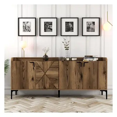 Hanah Home Console Venedik - Walnut