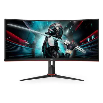 AOC CU34G2X/BK 34"W VA LED 3440x1440 80 000 000:1 1ms 300cd HDMI DP černý, CU34G2X/BK