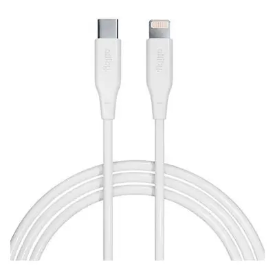 Datový kabel Allity AUC-02 USB-C/Lightning 1m 27W bílý