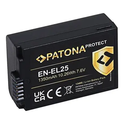 PATONA baterie pro foto Nikon EN-EL25 1350mAh Li-Ion Protect Z50 / Z fc / Z30