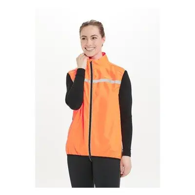 Endurance Běžecká reflexní vesta Sindry Unisex Light The Night Vest shocking orange M