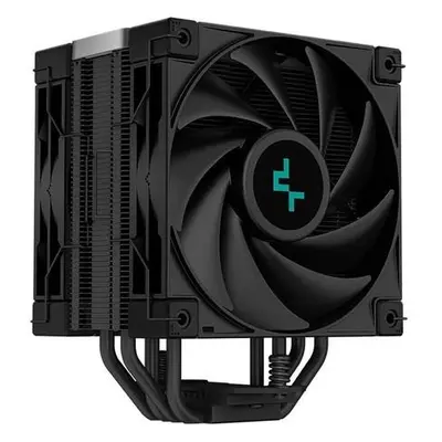 DEEPCOOL chladič AK400 Zero Dark Plus / 2x 120mm fan / 4x heatpipes / PWM / pro Intel i AMD / ko