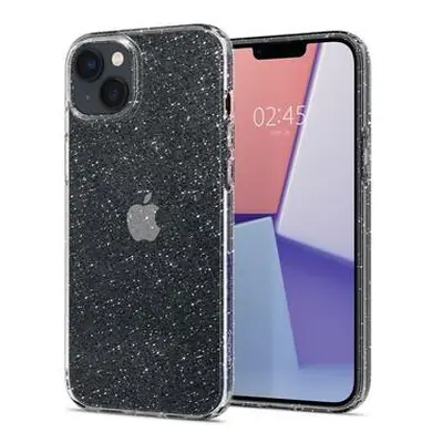 Spigen Liquid Crystal Glitter iPhone 14 čirý