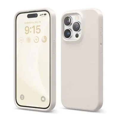 Elago kryt Silicone Case pre iPhone 15 Pro - Stone