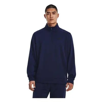 Under Armour Pánská mikina Armour Fleece 1/4 Zip midnight navy XL, Tmavě, modrá