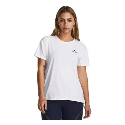 Under Armour Dámské tričko Rush Energy SS 2.0 white XS, Bílá