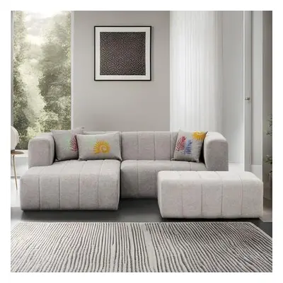 Atelier del Sofa Corner Sofa Beyza Mini Left - Light Grey