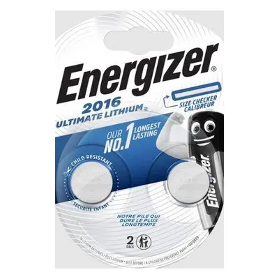 Energizer Ultimate Lithium CR2016 2ks E301319500