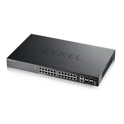 Zyxel XGS2220-30, L3 Access Switch, 24x1G RJ45 2x10mG RJ45, 4x10G SFP+ Uplink, incl. 1 yr Nebula