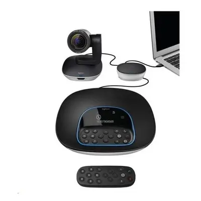 Logitech HD webkamera Group ConferenceCam/ 1920x1080/ USB/ Bluetooth/ NFC/ Kensington port/ Dálk