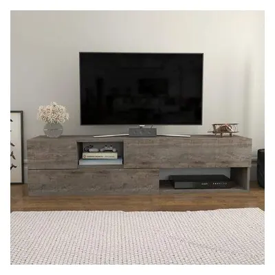 Hanah Home TV Stand Morton - Dark Grey