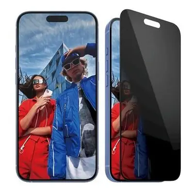 PanzerGlass Privacy Apple iPhone 16 Plus/15 Plus s instalačním rámečkem, P2863