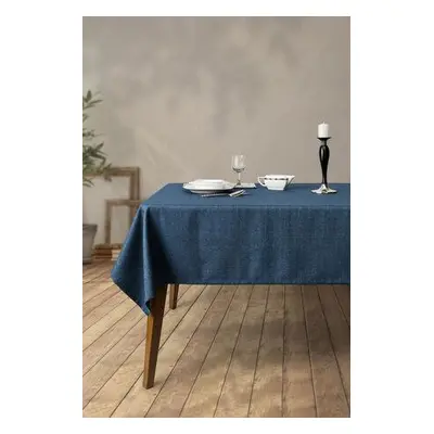 Hermia Tablecloth Grande 250 - Dark Blue