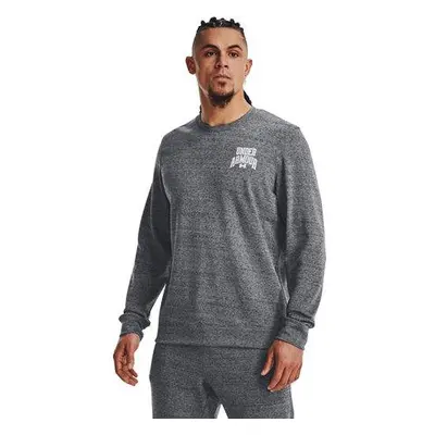 Under Armour Pánská mikina Rival Terry Graphic Crew pitch gray full heather XXL