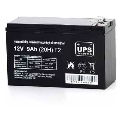 Fukawa UPS baterie 12V 9Ah F2 5let, 14553