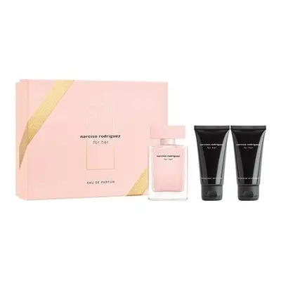 Narciso Rodriguez For Her EDP 50 ml + sprchový gel 50 ml + tělové mléko 50 ml dárková sada