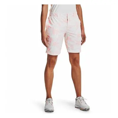 Under Armour Dámské golfové kraťasy Links Printed Short white 6, Bílá