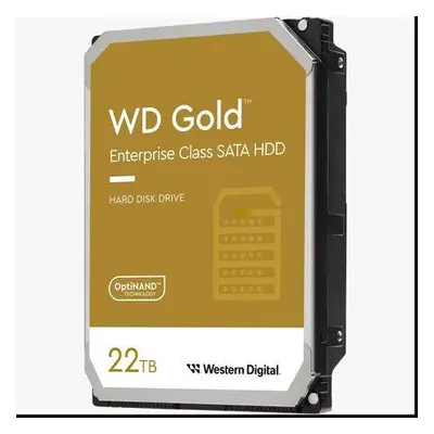 WD Gold WD221KRYZ - Pevný disk - Enterprise - 22 TB - interní - 3.5" - SATA 6Gb/s - 7200 ot/min.